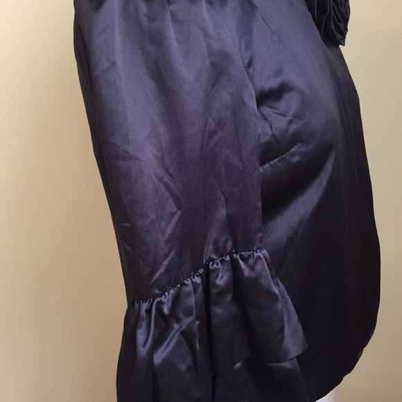 Marc Jacobs Navy Silk blend Blazer size 4 - Picture 5 of 8